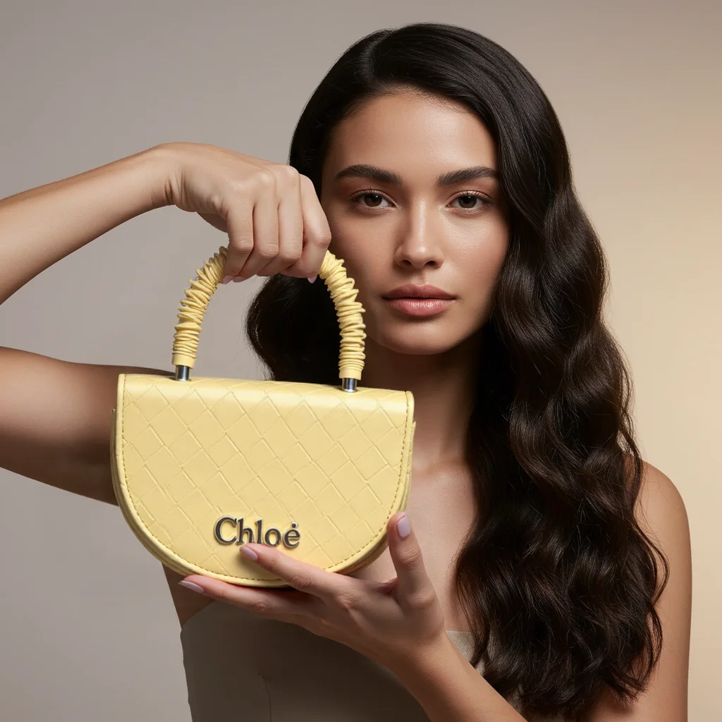 شنطه حريمي اصفر