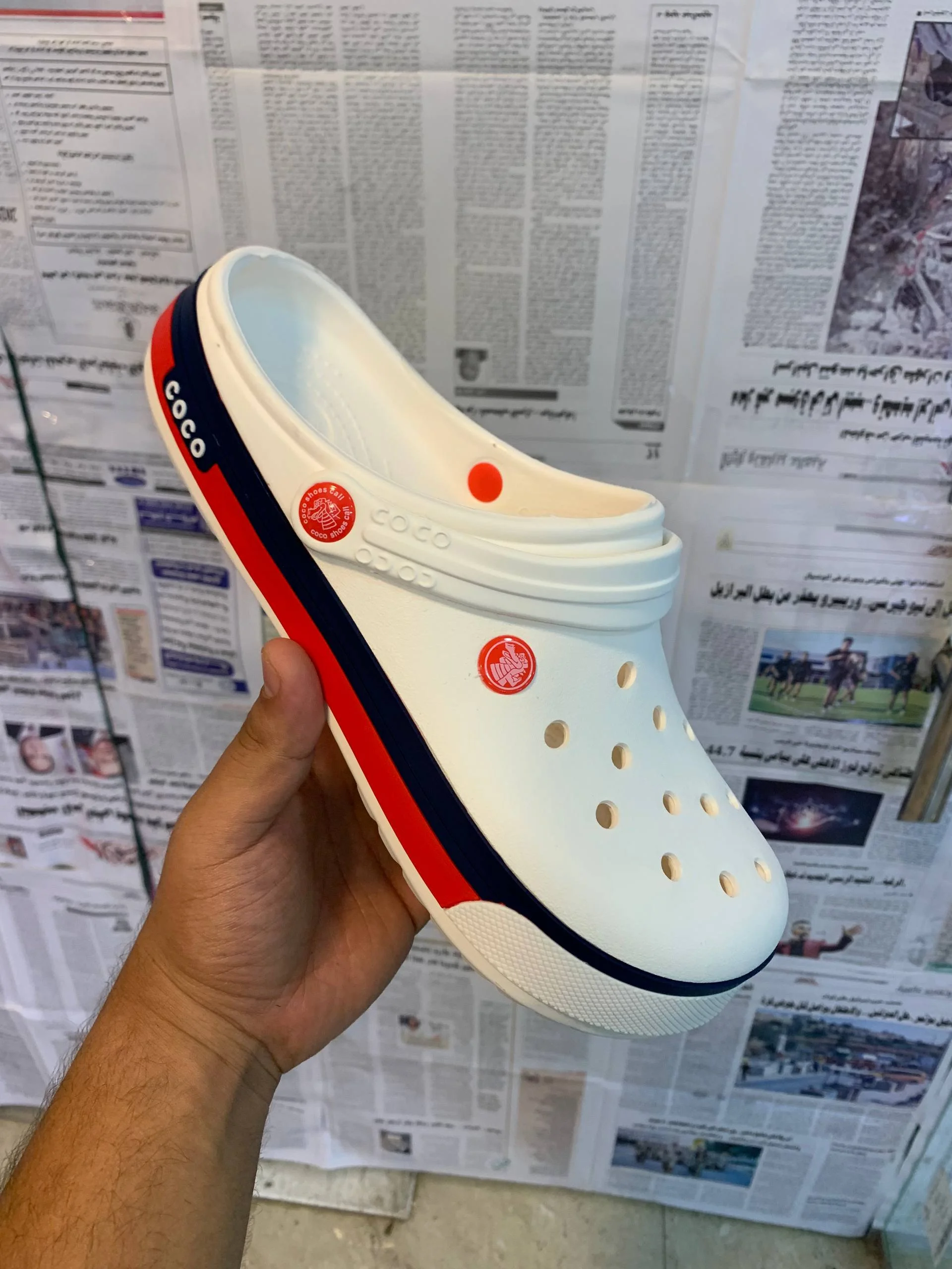 كروكس رجالي COCO2 ابيض - الصورة 7