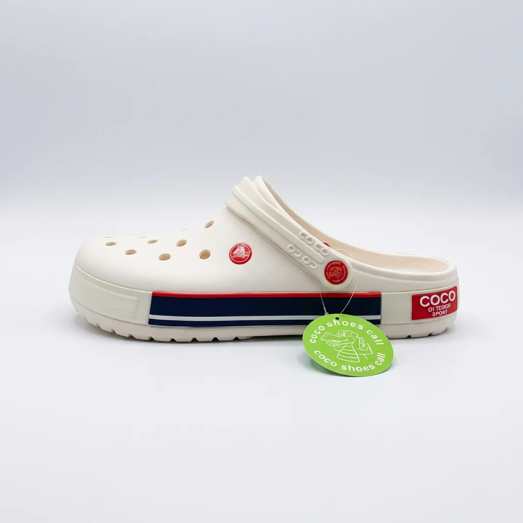 كروكس رجالي ابيض جيشي COCO09 - الصورة 2